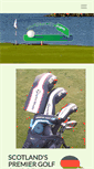 Mobile Screenshot of golfgearhire.com